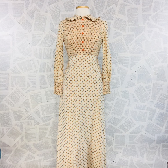 long sleeve prairie dress